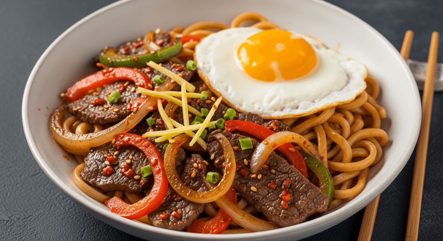 Generated image of Southpaw Striker Noodle Bowl